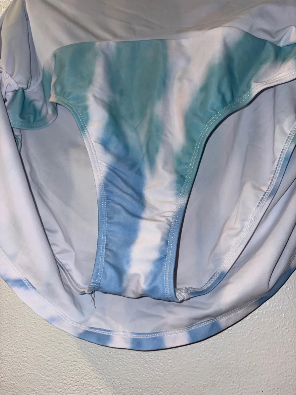 Tie-Dye Blue & Seafoam Two-Piece Set